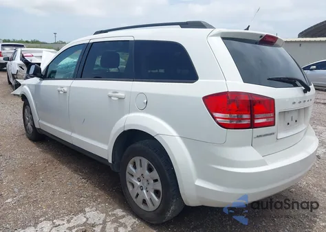 2016 Dodge Journey Se из США, поврежденный, VIN 3C4PDCABXGT128103